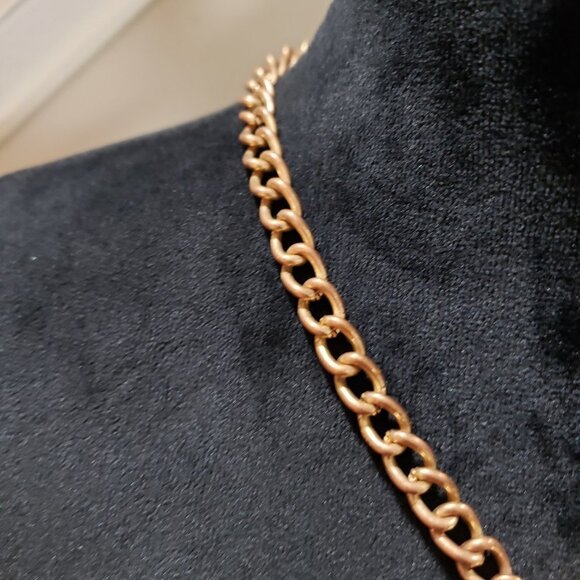 Celebrity Style Gold Lion Face Cuban Chain Choker Pendant Necklace - Picture 5 of 6